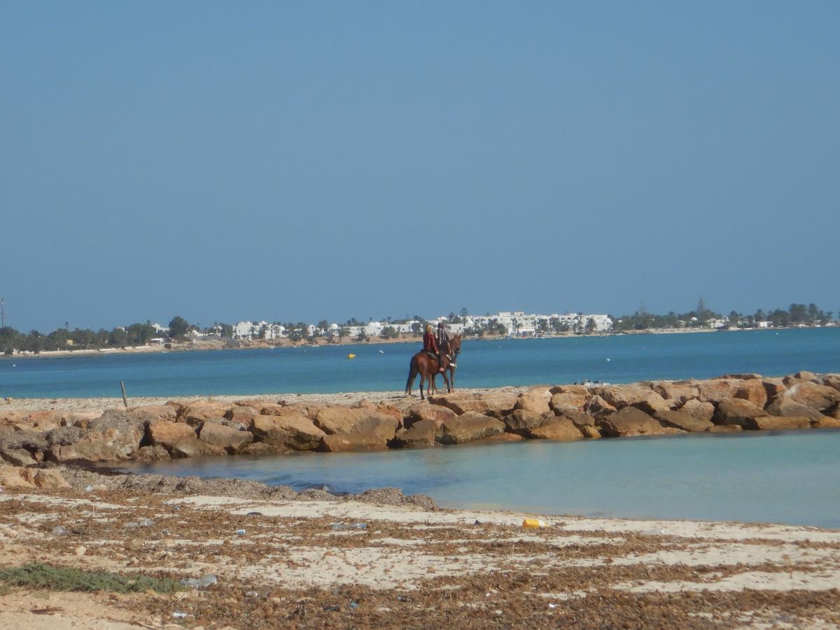 Maison Les Palmiers 300M De La Plage Aghir Luaran gambar